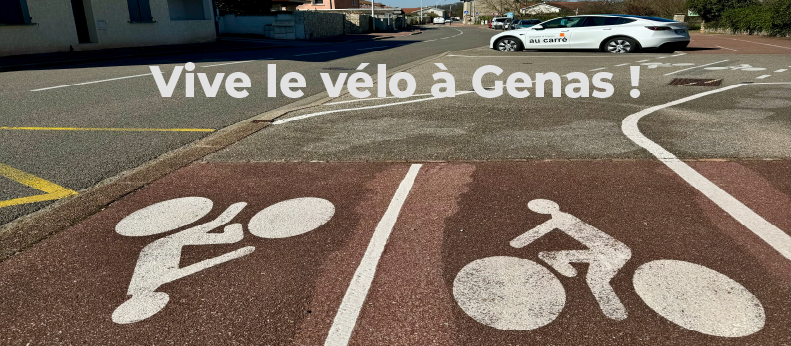 Vive le vélo à Genas