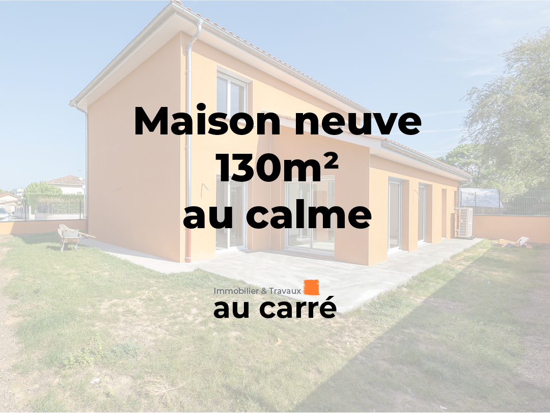 Maison neuve à louer Anthon